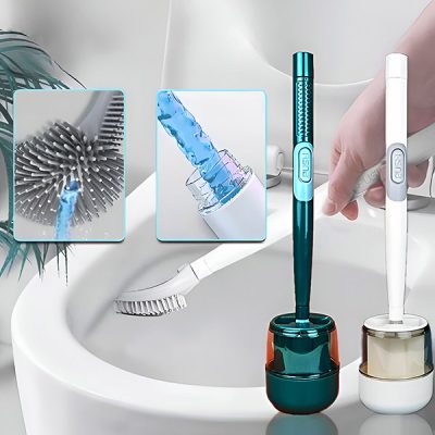 WC ščetka z vgrajenim dozirnikom za čistilo | FLUSHBRUSH