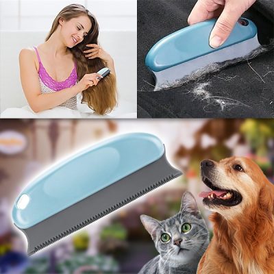 Krtača za odstranjevanje dlak hišnih ljubljenčkov 2 v 1 | ALLFUZZ