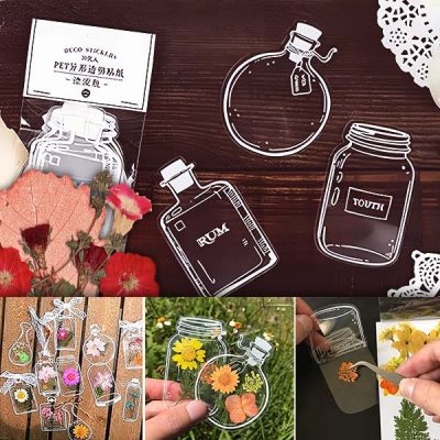 Komplet za ustvarjanje kazal za knjige s suhim cvetjem (20 kosov) | BOOKIO