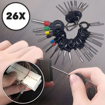 Komplet orodja za odstranjevanje priključkov (26 kosov) | TERMITOOL