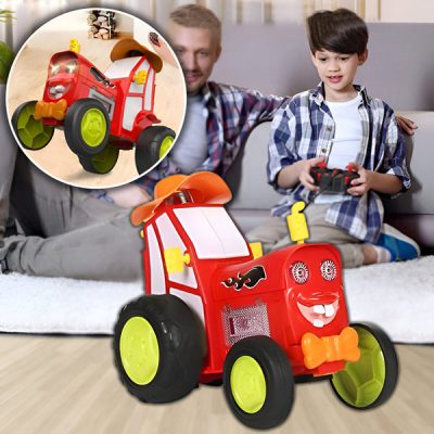 Izvajajte akrobacije s skakajočim traktorjem | JUMPICAR