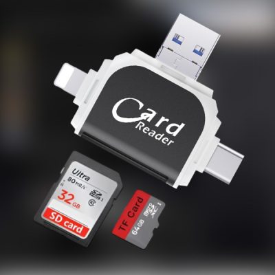 Univerzalni čitalnik kartic SD TF 4v1 | DATKOPRO