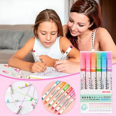 Komplet šestih kreativnih označevalcev | PRINTPEN