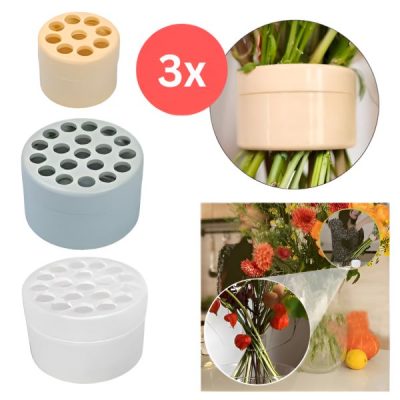 Držalo za cvetlice za osupljive aranžmaje (3 kosi) | VASEKA